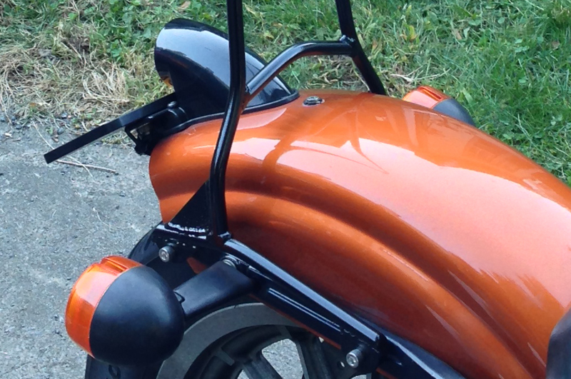 Lets see some homemade Sissy Bar set ups Page 9